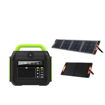 Máy phát điện mặt trời di động 600W với đèn LED 11W và yêu cầu tùy chỉnh