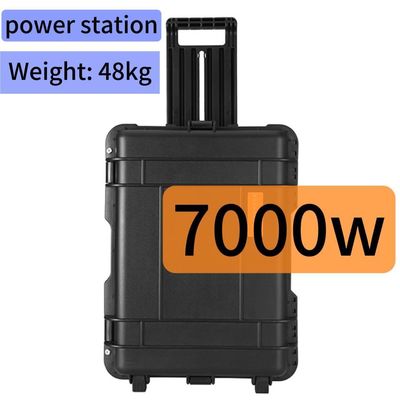 Thị trường Bắc Mỹ Máy phát năng lượng mặt trời di động 7000W với đầu ra sóng sinus tinh khiết và AC