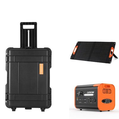 Thị trường Bắc Mỹ Máy phát năng lượng mặt trời di động 7000W với đầu ra sóng sinus tinh khiết và AC