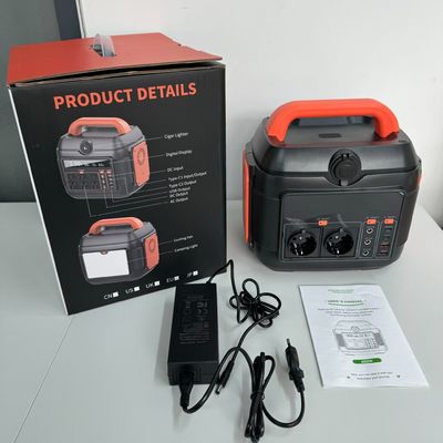 Khởi mở Normal Chord 600W/576wh Trạm điện di động cho nhà ngoài trời RV và chờ