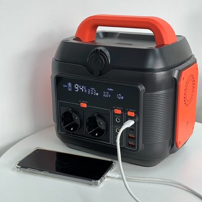 576wh Máy phát điện năng lượng mặt trời di động công suất danh nghĩa để sạc điện di động và ngắt điện