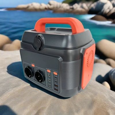 OEM/ODM 600W Cắm trại Điện di động Nhà máy điện khẩn cấp trong nhà Máy phát năng lượng mặt trời Inverter tích hợp