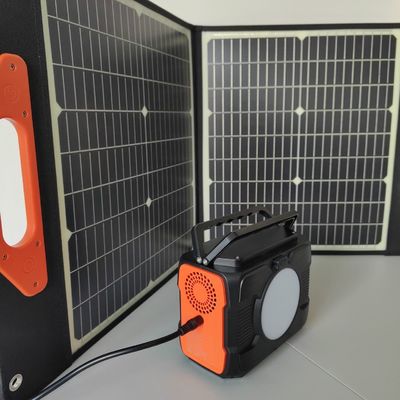 Máy phát điện năng lượng mặt trời nhẹ 200W với tốc độ xả thấp và dung lượng pin 48000mAh