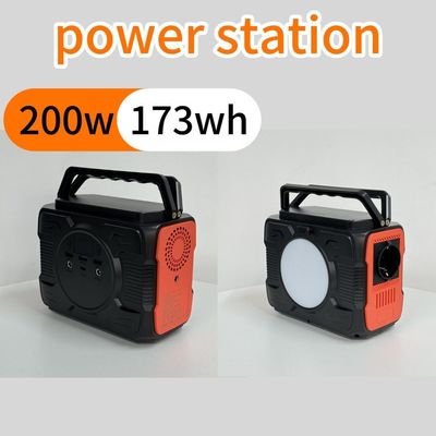 Nhà máy điện di động 110V/220V 200W Máy phát điện mặt trời di động