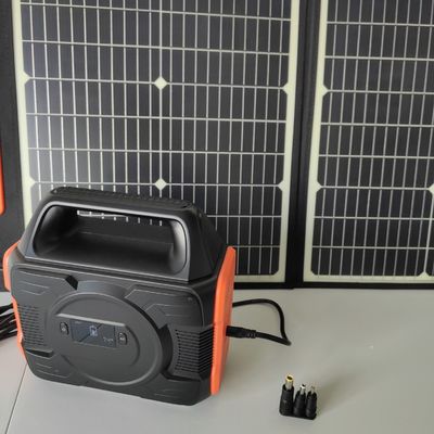 Đường trực tiếp 110/220V 300W Điện lực di động ngoài trời Trạm điện di động Máy phát năng lượng mặt trời di động