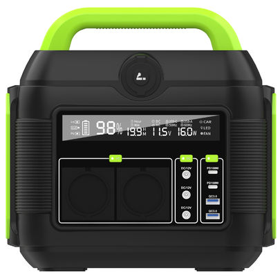 600W điện di động di động 6kg màu cam đen ngoài trời trong nhà dự trữ năng lượng khẩn cấp