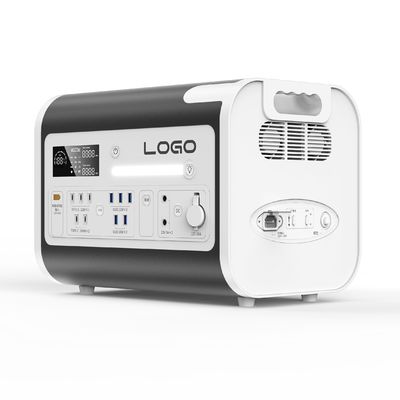 2200W Trạm điện di động nguồn cấp cứu ngoài trời với sóng sinus tinh khiết 220V