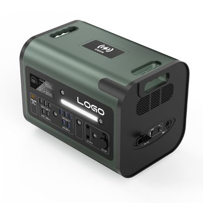 AT22 LiFePO4 2000W Nhà máy điện di động cho cắm trại ngoài trời năng lượng mặt trời cung cấp không bị gián đoạn