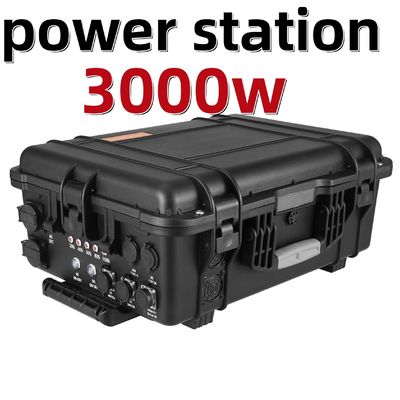 100-120V-3000W50Hz/60Hz Điện năng lượng đầu ra có thể điều chỉnh ngoài trời Cắm trại Nhà máy điện xe tay ga