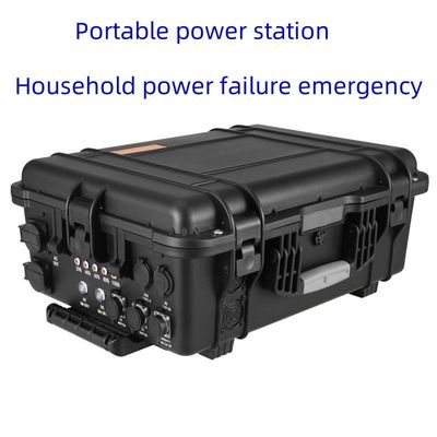 Tất cả các loại ổ cắm 3000W LiFePO4 pin Nhà máy điện di động với công suất đỉnh 6000W