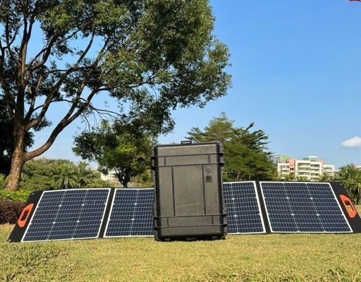 Máy phát năng lượng mặt trời di động 8000W LiFePO4 pin lithium cho hoạt động ngoài trời