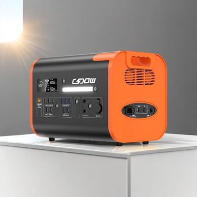 Nhà khẩn cấp và ngoài trời Cắm trại Power Bank Generator 2200W với AC / DC Inverter