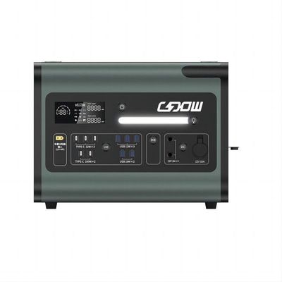 Nhà máy điện lưu trữ năng lượng mặt trời di động có khả năng sạc không dây 2200W