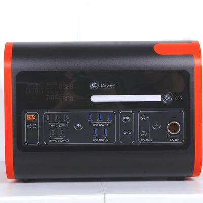 15W sạc không dây Trạm năng lượng mặt trời khẩn cấp cho cắm trại ngoài trời và du lịch