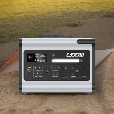 AT22 Nhà máy điện ngoài trời di động với đầu ra AC và pin Lithium Iron Phosphate