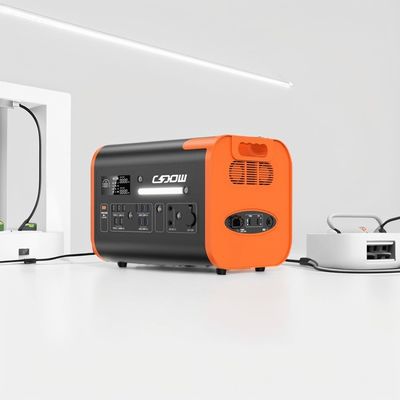 LiFePO4 15W Sạc không dây ngân hàng điện khẩn cấp với đầu ra 220V và tuổi thọ dài