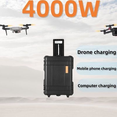 Tất cả tương thích 4000W pin mặt trời sạc trong năng lượng Uav nhà máy điện di động