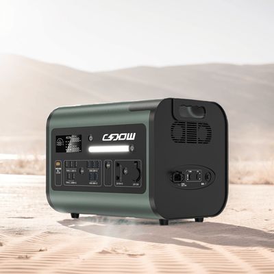 Đen và cam 2 200W Động cơ điện mặt trời di động Nguồn của bạn để sạc bên ngoài