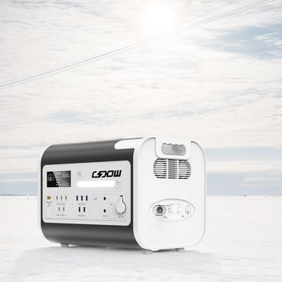 Bảo vệ an ninh BMS bảo vệ 600W/2000W/2200W Trạm điện di động cho cắm trại / RV