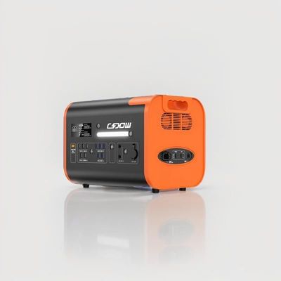 Lớp chống cháy UL94V Trạm điện di động năng lượng mặt trời điện di động Đen với màu cam