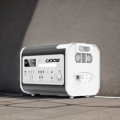 Lớp chống cháy UL94V Trạm điện di động năng lượng mặt trời điện di động Đen với màu cam