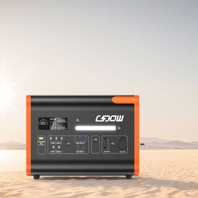 Máy phát pin lithium mini USB và loại C 2000W cho nhà / ngoài trời / cắm trại / khẩn cấp