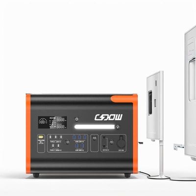 Máy phát pin lithium mini USB và loại C 2000W cho nhà / ngoài trời / cắm trại / khẩn cấp