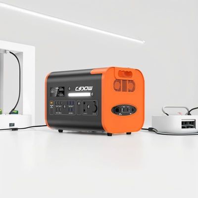 Bộ biến tần pin lithium khẩn cấp / du lịch với sạc USB và chuyển đổi tự động