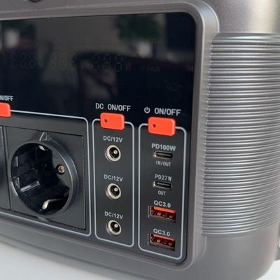 S6 600W/160000mAh AC110V 220V Máy phát điện mặt trời cho các giải pháp điện ngoài trời