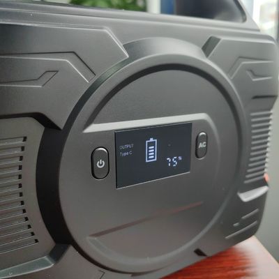 Nhà máy điện mặt trời di động sạc lại 300W với pin tháo rời và màn hình LCD
