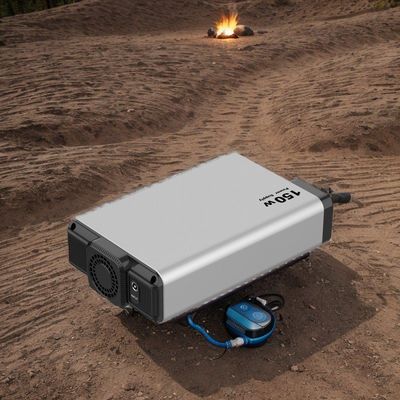Nhà ga năng lượng mặt trời 150W có thể tái chế lý tưởng cho cắm trại ngoài trời và khẩn cấp tại nhà