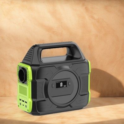 Nhà máy điện cầm tay sạc 110/220V AC với màn hình LCD và pin lithium 300W
