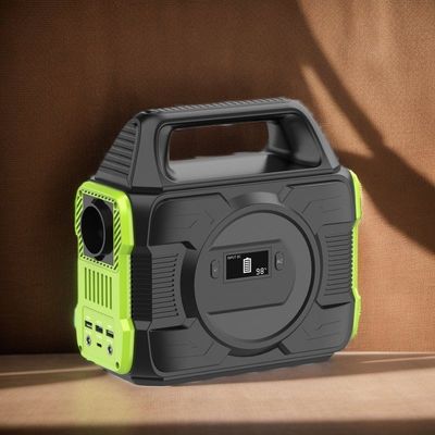 MPPT 300W Trạm điện pin lithium nhỏ di động cho hệ thống dự phòng điện gia đình