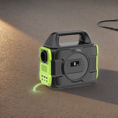 MPPT 300W Trạm điện pin lithium nhỏ di động cho hệ thống dự phòng điện gia đình