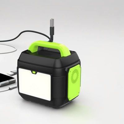 576wh đầu vào năng lượng mặt trời Trạm điện di động 600W Cắm trại ngoài trời USB C-type DC AC Output