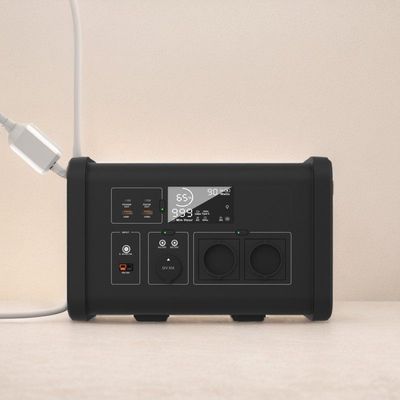 Điện năng lượng mặt trời 18V/6A Máy điện di động đa chức năng 700W cho cắm trại