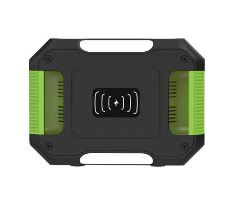1200W AC Output 230V Trạm điện di động với máy phát điện mặt trời sạc không dây