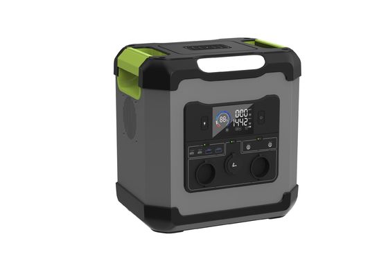 2000W Sạc nhanh MPPT LiFePO4 pin Inverter All-in-One Off Grid Hệ thống mặt trời với ổ cắm đầu ra AC của Anh
