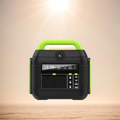Pin Lithium Ternary 576wh Trạm điện mặt trời di động di động 600W cho cắm trại và khẩn cấp