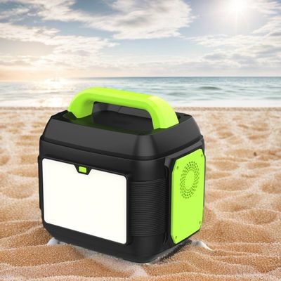 Cung cấp điện di động khẩn cấp 600W với ngân hàng pin 300W 200W và màn hình tinh thể lỏng