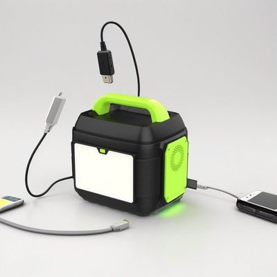 Cung cấp điện di động khẩn cấp 600W với ngân hàng pin 300W 200W và màn hình tinh thể lỏng