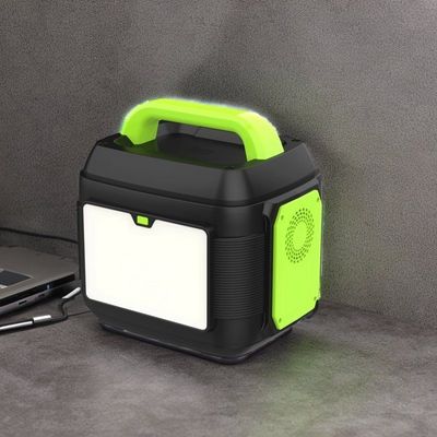 Cung cấp điện di động khẩn cấp 600W với ngân hàng pin 300W 200W và màn hình tinh thể lỏng