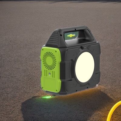 EU AC Socket Rechargeable Mini Lithium Battery Power Generator 300W/600W cho nhà / ngoài trời / cắm trại / khẩn cấp