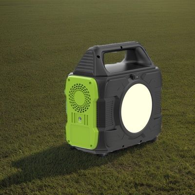 EU AC Socket Rechargeable Mini Lithium Battery Power Generator 300W/600W cho nhà / ngoài trời / cắm trại / khẩn cấp