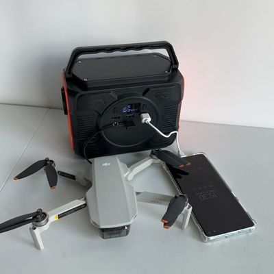 Đường cung cấp điện di động di động ngoài trời 200W Trạm điện di động với đèn LED Sos
