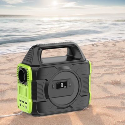 300W Năng lượng lưu trữ năng lượng Nhà máy điện mặt trời ngoài trời di động với pin lithium