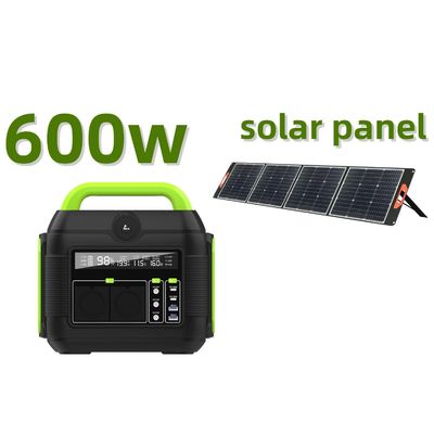 Máy phát điện năng lượng mặt trời di động có công suất lớn 600W để đi du lịch không lo lắng ở Nam Mỹ