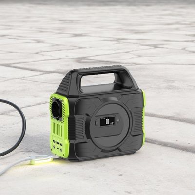 Điện thoại di động ngoài trời điện gia đình cấp cứu máy phát điện màn hình tinh thể lỏng 300W/288wh