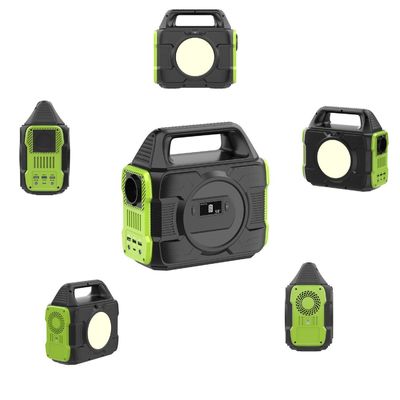 300W/288wh Nhà máy điện mặt trời tiết lộ màn hình tinh thể lỏng và MPPT cho nhà