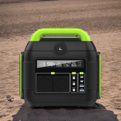 Trạm điện lưu trữ năng lượng di động ngoài trời di động 600W để sạc máy bay không người lái RV mặt trời